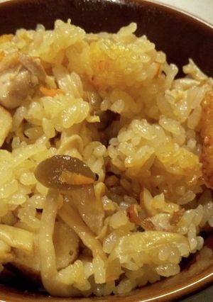おでんの出汁レシピあり♡炊き込みご飯♡-レシピのメイン写真