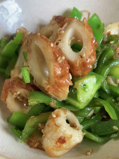 ピーマンちくわの胡麻おかか-レシピのメイン写真