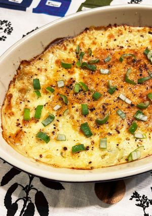 豆腐ホワイトソースのネギグラタン-レシピのメイン写真