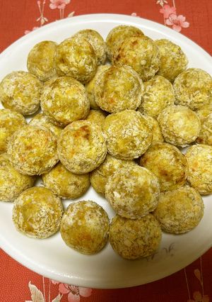 MrsWongちの焼きかぼちゃコロッケ-レシピのメイン写真