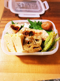 作り置き塩麹鮭焼きお弁当♫-レシピのメイン写真