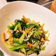 青梗菜の中華和え