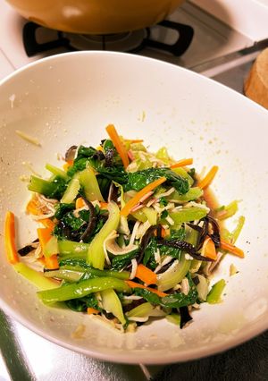 青梗菜の中華和え-レシピのメイン写真