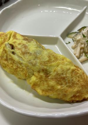 野菜たっぷりシャウエッセン　オムレツ-レシピのメイン写真