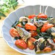秋刀魚とわかめのオイル煮