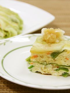 レンジで簡単!ポン酢でロールキャベツ-レシピのメイン写真
