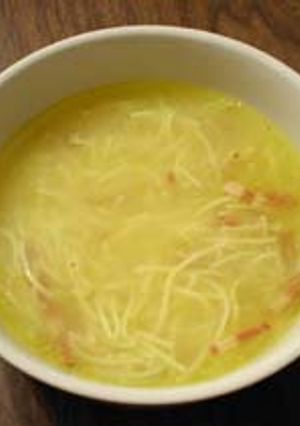 甥の好きな謎の黄色いスープ-レシピのメイン写真