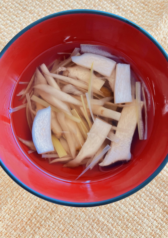 ごぼうのすまし汁-レシピのメイン写真