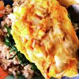 超簡単ニラ卵ご飯丼時短消費にら玉子ズボラ