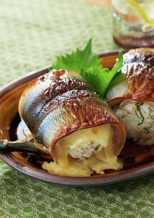 こうばし焼きさんまチーズごはん-レシピのメイン写真
