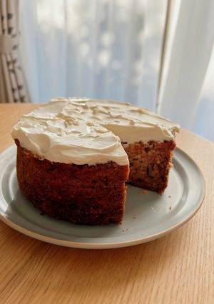 甘さ控えめ米粉のキャロットケーキ -レシピのメイン写真