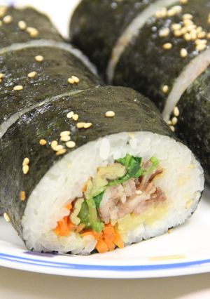 韓国風海苔巻き　キンパ-レシピのメイン写真