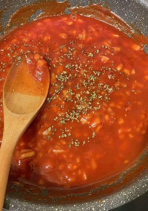 ケチャップで作るトマトバジルソース☆-レシピのメイン写真