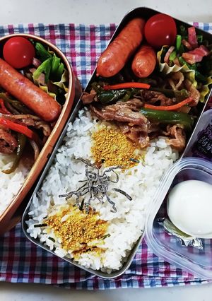 野菜炒め弁当(10.18)-レシピのメイン写真