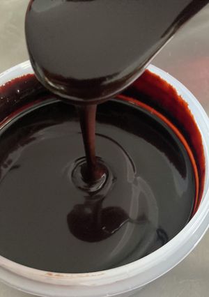 鍋一杯分のチョコレートシロップ-レシピのメイン写真