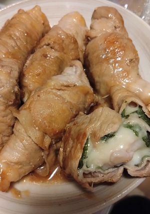 豚肉しそチーくるくる焼き-レシピのメイン写真