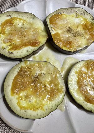 米なすの味噌チーズ焼き-レシピのメイン写真