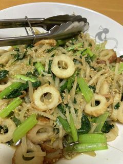 ズボラ胡麻和え炒め-レシピのメイン写真