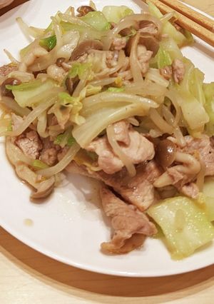 みりん風調味料を使った！甘味噌野菜炒め♡-レシピのメイン写真