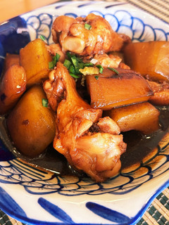 青パパイヤと鶏肉の煮物-レシピのメイン写真