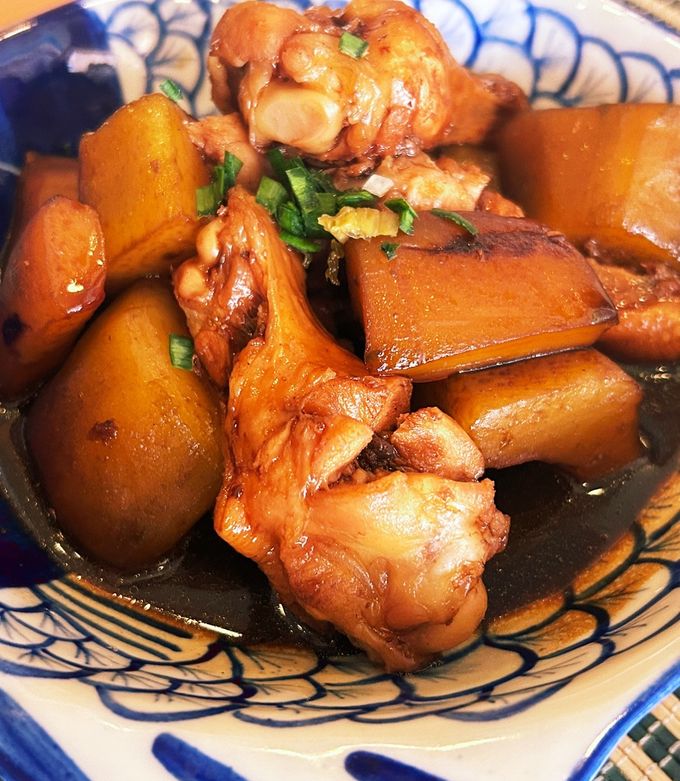 青パパイヤと鶏肉の煮物-レシピのメイン写真