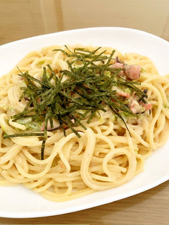 *簡単おいしい 塩辛のクリームパスタ*-レシピのメイン写真