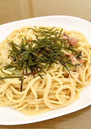 ＊簡単おいしい　塩辛のクリームパスタ＊-レシピのメイン写真