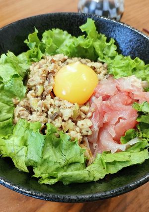 イナダのそばろ丼-レシピのメイン写真