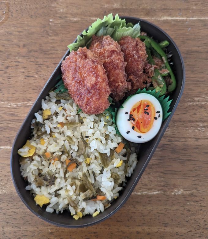 Jk☆冷凍高菜チャーハン弁当♪ by ochakomam 【クックパッド