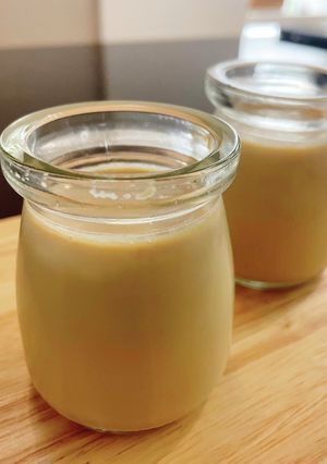 【粉末茶で！】ぷるんととろけるお茶プリン-レシピのメイン写真
