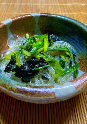 No3237ニラ海苔きゅうり春雨ナムル-レシピのメイン写真
