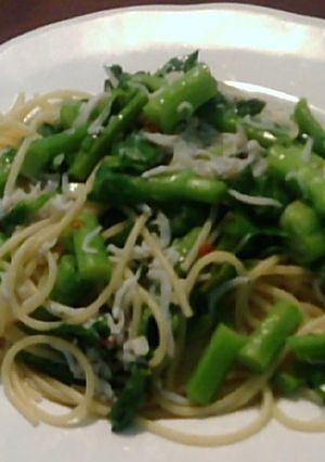 菜の花としらすのパスタ-レシピのメイン写真