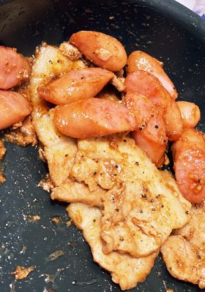 ご飯がめっちゃススム！豚バラウィンナー-レシピのメイン写真