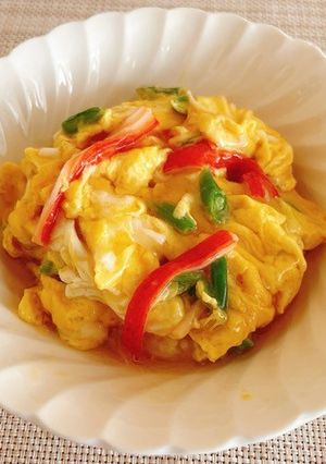 【朝食】天津飯-レシピのメイン写真