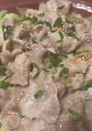【腸活レシピ】豚肉と白菜のレンチン蒸し-レシピのメイン写真