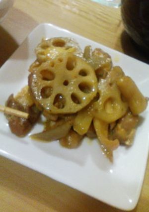 冷凍根菜と鶏肉のピリ辛炒め-レシピのメイン写真