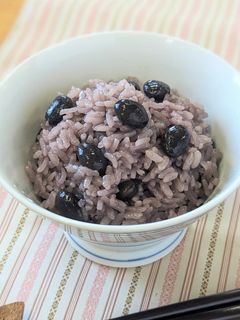 136.黒豆ご飯-レシピのメイン写真