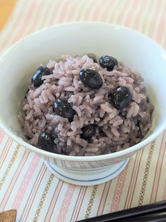 136.黒豆ご飯-レシピのメイン写真
