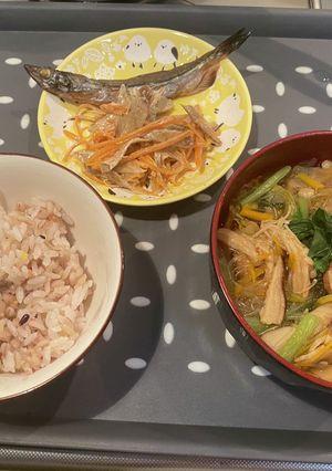 簡単キムチ春雨スープ-レシピのメイン写真