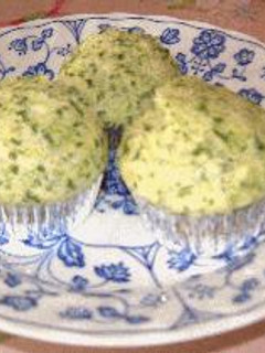♪ホットケーキミックス♪~ほうれん草蒸しパン~離乳食にも!!-レシピのメイン写真