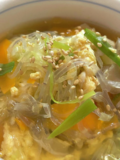 春雨とたっぷり野菜の中華スープ-レシピのメイン写真