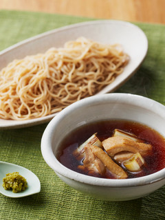 大豆麺でつくる鶏南蛮風あったかつけ麺-レシピのメイン写真
