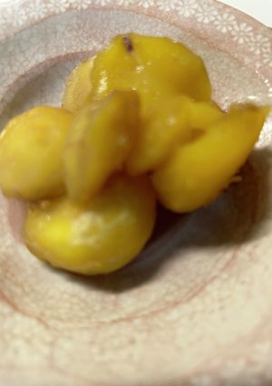 栗の甘煮-レシピのメイン写真