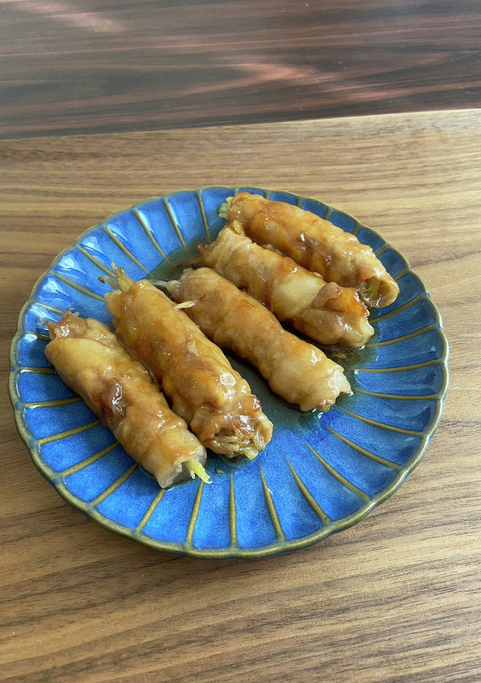 種蔵みょうがの肉巻き-レシピのメイン写真