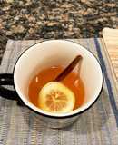 ホットウイスキー☆紅茶レモンハチミツで♪