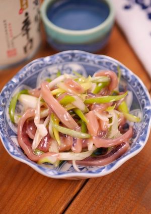 イカの塩辛☆激旨アレンジ☆ネギごま油☆-レシピのメイン写真
