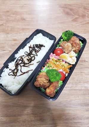 早起き苦手母さんの中学男子弁当　覚書15-レシピのメイン写真