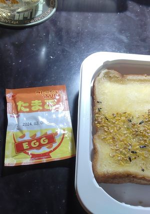 レンチンで食パンのお手軽ラスク風V10-レシピのメイン写真