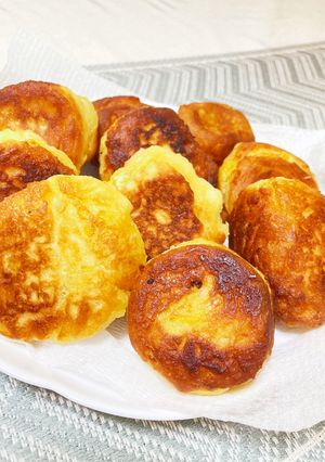 簡単　#じゃがいも豆腐ヘルシードーナツ-レシピのメイン写真
