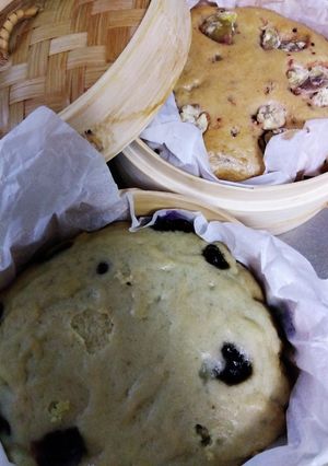 〜おやつ★米粉の蒸しパン★2種〜-レシピのメイン写真